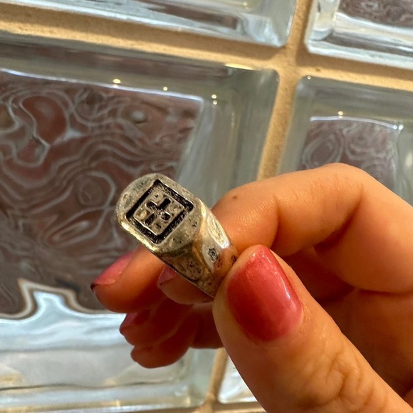 Amazing Authentic ✨ Silver Dripps 1999 Signet Ring by Royalty Heroism Streets - Picture 6 of 6